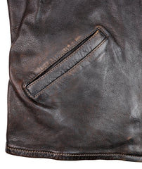 Thedi Memphis Jacket, size XL, Chestnut Bruciato Horsehide