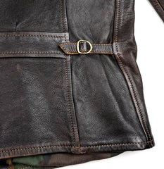 Thedi Memphis Jacket, size XL, Chestnut Bruciato Horsehide