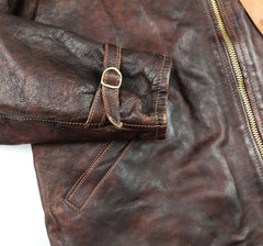 Thedi Memphis Half Belt, size 3XL, Hand Dyed Cocoa Toscano