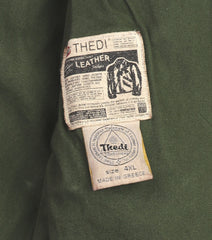 Thedi Memphis Half Belt, size 4XL, Hand Dyed Cocoa Toscano