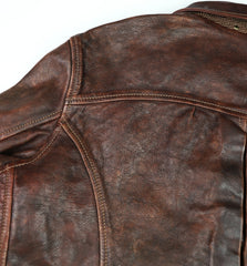 Thedi Memphis Half Belt, size 4XL, Hand Dyed Cocoa Toscano