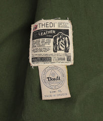 Thedi Memphis Half Belt, size XL, Hand Dyed Cocoa Toscano