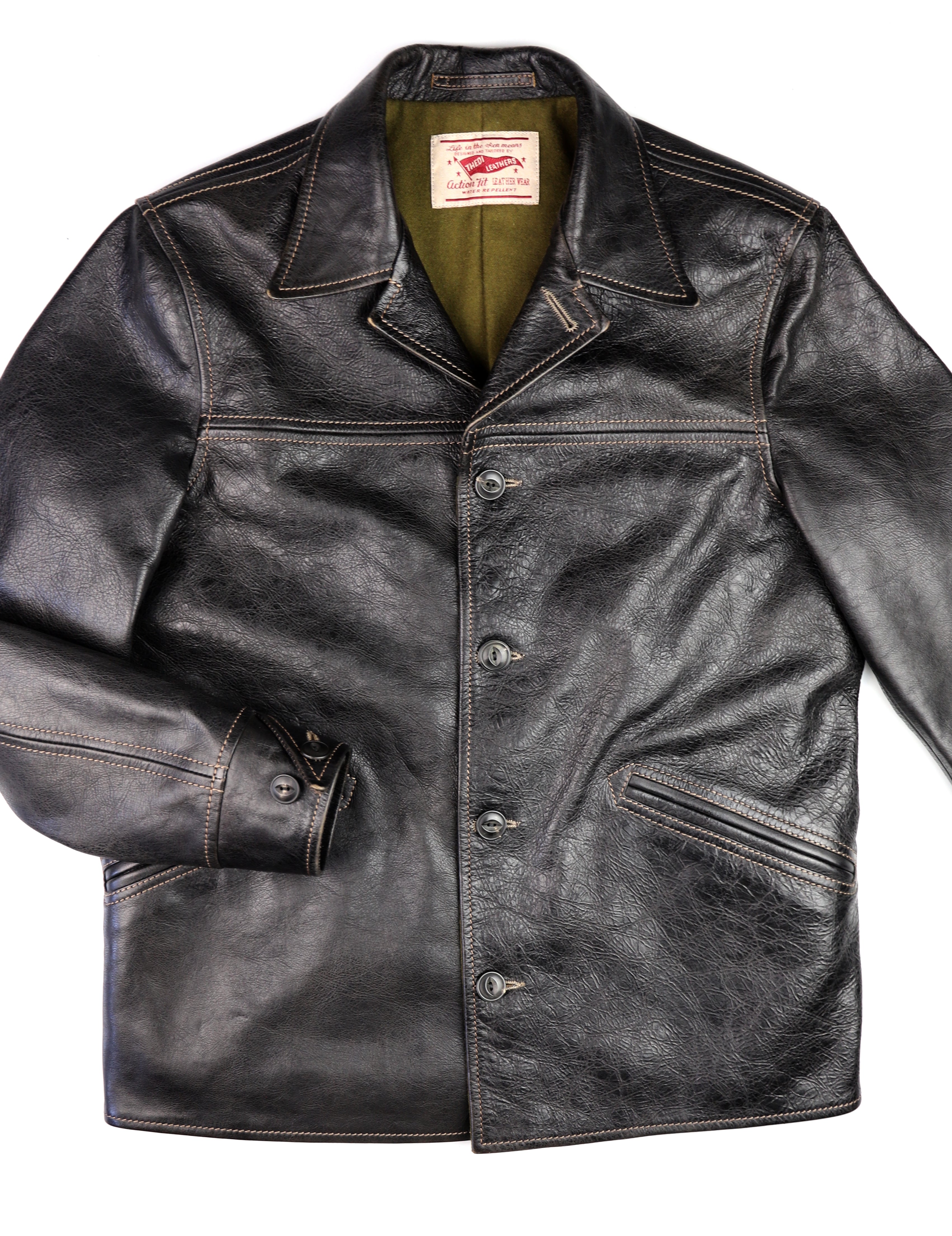 Thedi Metropolis, size Large, Black Teacore Bruciato