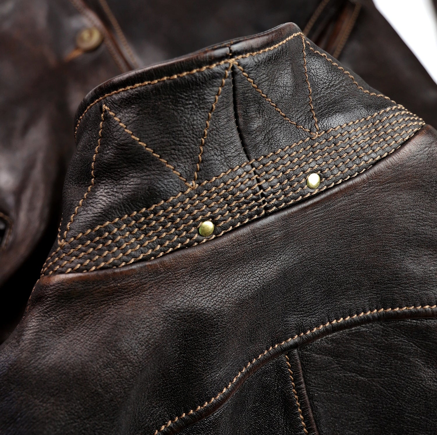 Thedi Hektor Half Belt, size XL, Chestnut Bruciato
