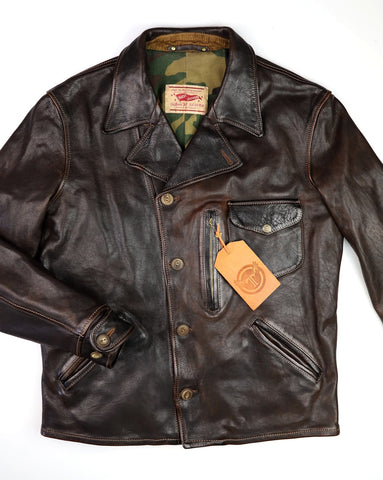 Thedi Hektor Half Belt, size XL, Chestnut Bruciato