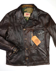 Thedi Hektor Half Belt, size XL, Chestnut Bruciato