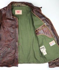 Thedi Memphis Half Belt, size 3XL, Hand Dyed Cocoa Toscano