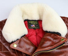 Vanson Chopper Jacket, size 38, Redwood Bainbridge