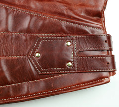 Vanson Chopper Jacket, size 38, Redwood Bainbridge