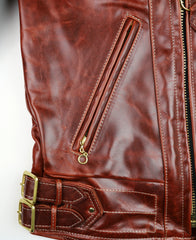 Vanson Chopper Jacket, size 38, Redwood Bainbridge