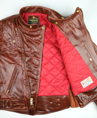 Vanson Chopper Jacket, size 38, Redwood Bainbridge