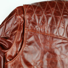 Vanson Chopper Jacket, size 38, Redwood Bainbridge