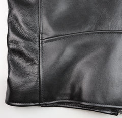 Vanson Comet PLU-3, Black Comp. Weight Cowhide, size 38