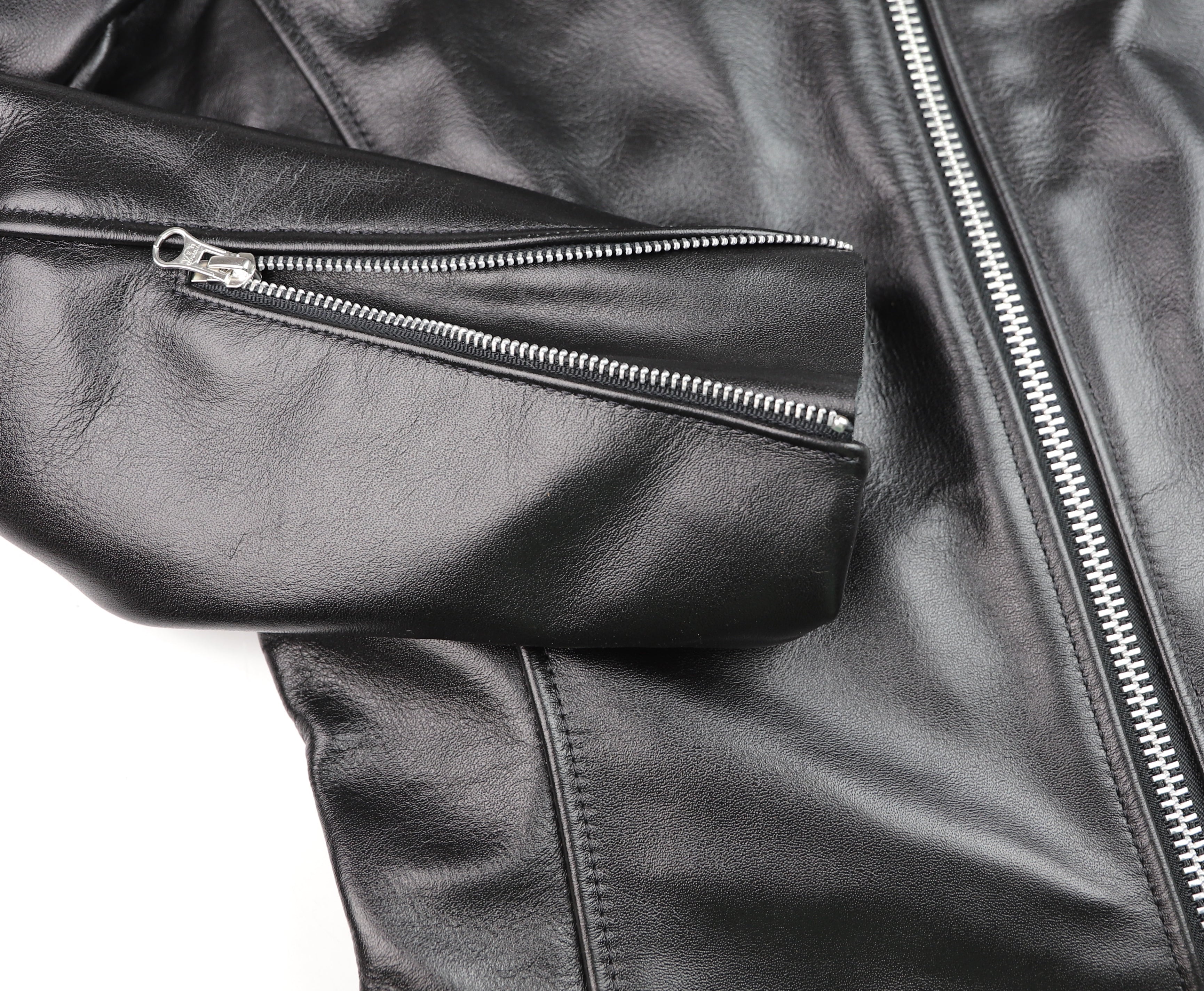 Vanson Comet PLU-3, Black Comp. Weight Cowhide, size 38