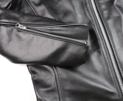 Vanson Comet PLU-3, Black Comp. Weight Cowhide, size 38