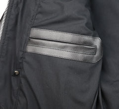 Vanson Comet PLU-3, Black Comp. Weight Cowhide, size 44