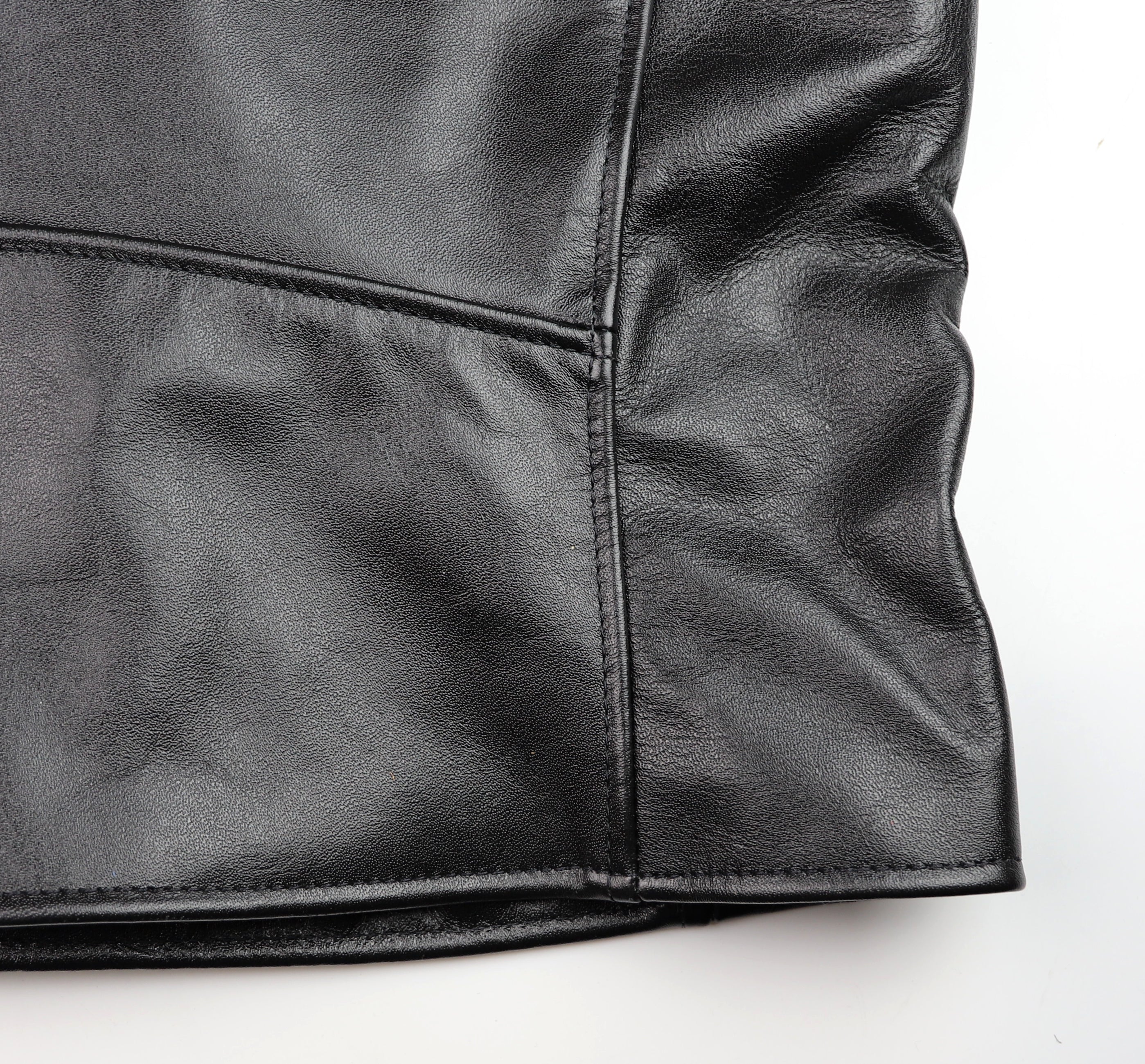 Vanson Comet PLU-3, Black Comp. Weight Cowhide, size 44