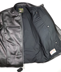 Vanson Comet PLU-3, Black Comp. Weight Cowhide, size 44