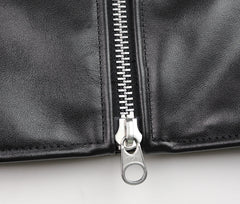 Vanson Comet PLU-3, Black Comp. Weight Cowhide, size 44