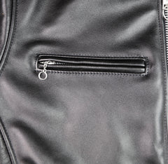 Vanson Comet PLU-3, Black Comp. Weight Cowhide, size 44