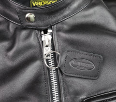 Vanson Comet PLU-3, Black Comp. Weight Cowhide, size 44