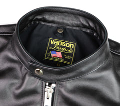 Vanson Comet PLU-3, Black Comp. Weight Cowhide, size 44