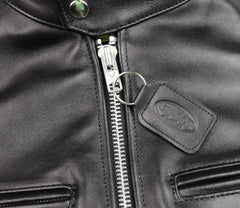 Vanson Comet PLU-3, Black Comp. Weight Cowhide, size 46