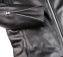 Vanson Comet PLU-3, Black Comp. Weight Cowhide, size 46