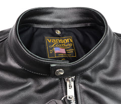 Vanson Comet PLU-3, Black Comp. Weight Cowhide, size 46