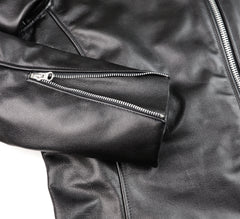 Vanson Comet PLU-3, Black Comp. Weight Cowhide, size 46