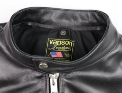 Vanson Comet PLU-3, Black Comp. Weight Cowhide, size 46