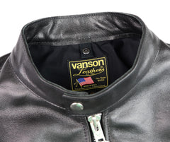Vanson Comet PLU-3, Black Comp. Weight Cowhide, size 48