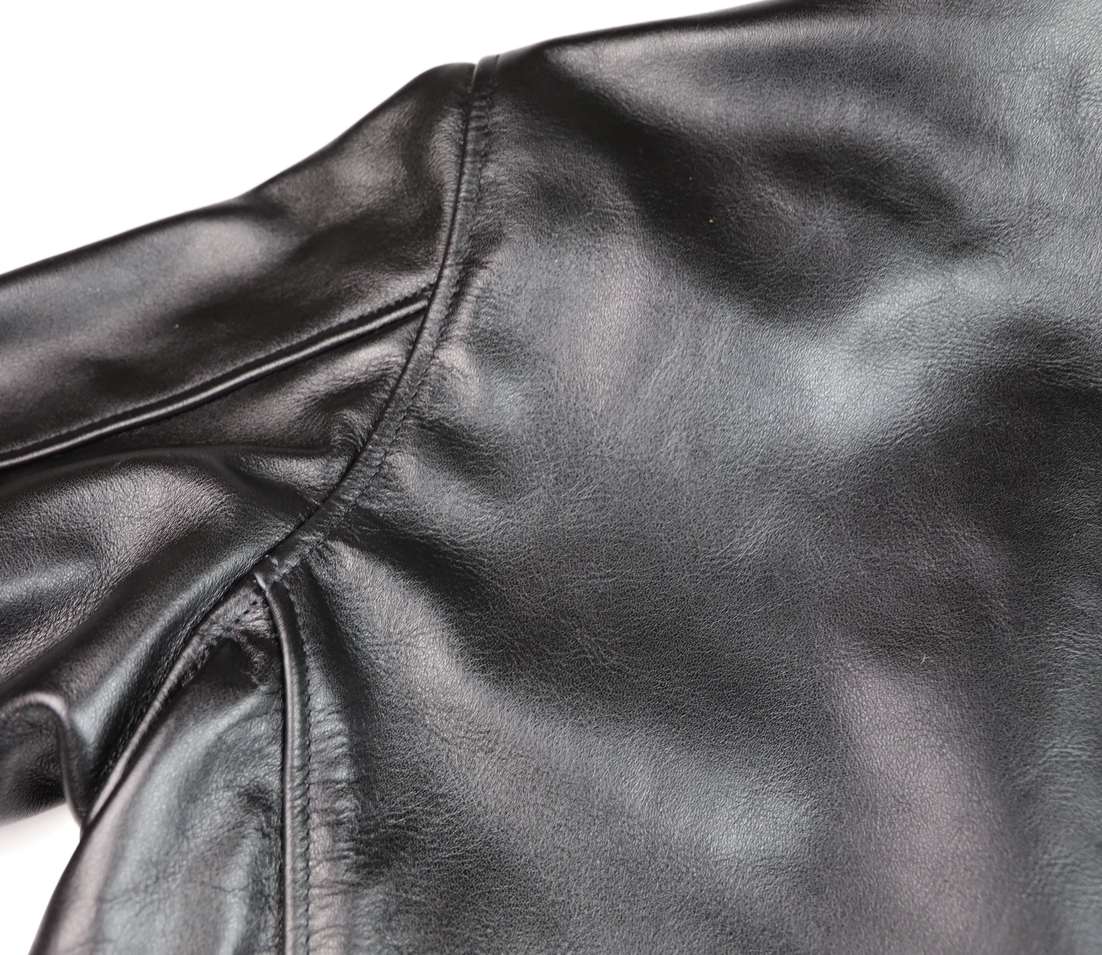 Vanson Comet PLU-3, Black Comp. Weight Cowhide, size 48