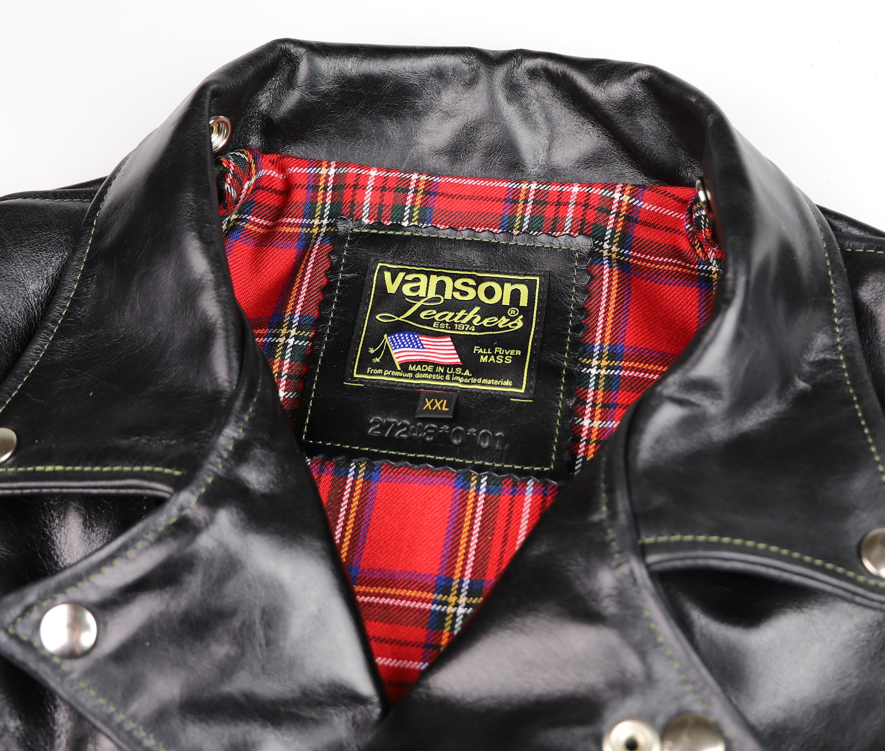 Vanson Daredevil, Black Bainbridge, size XXL (44)