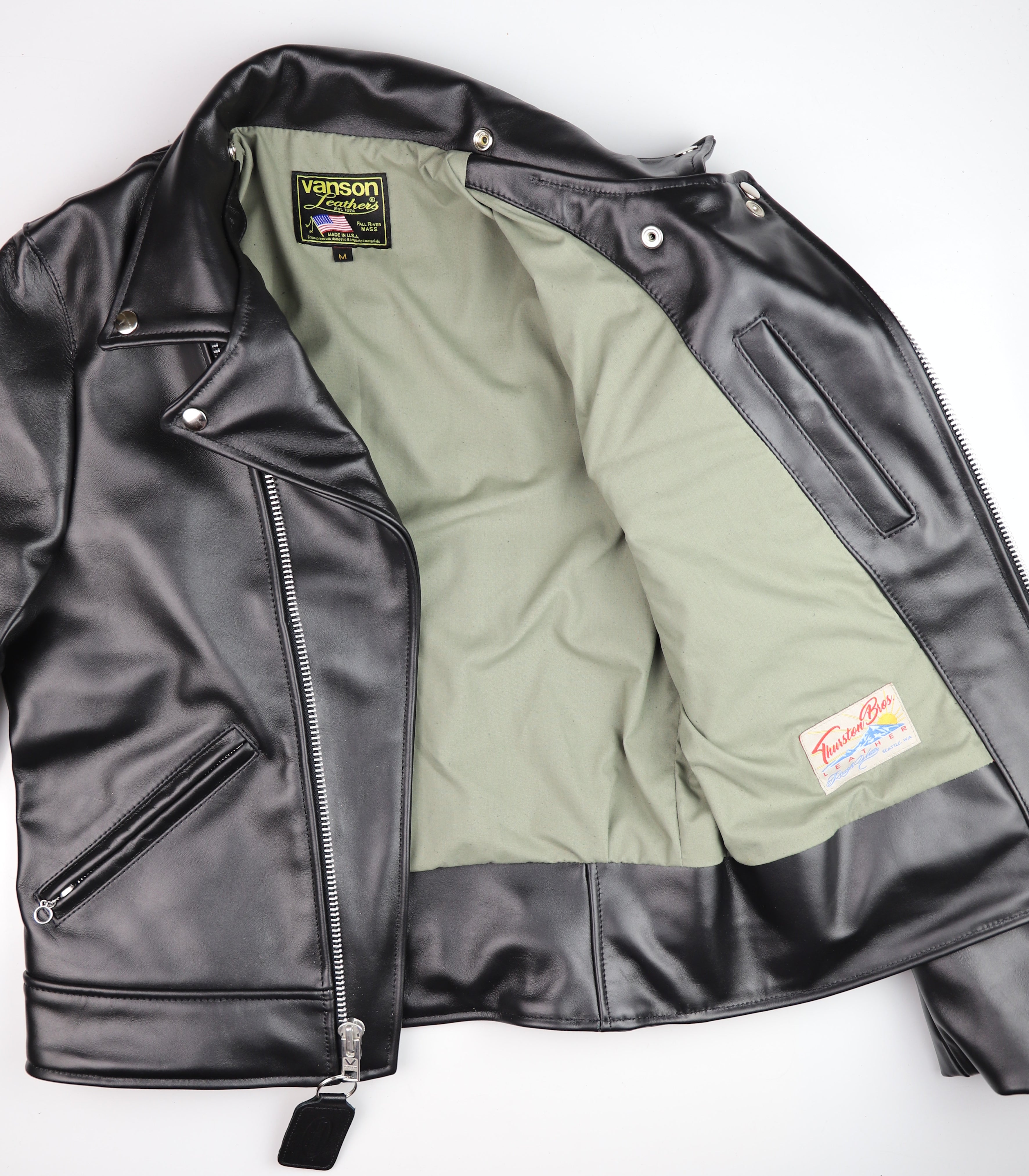 Vanson Daredevil, Black Z150, size Medium (36)