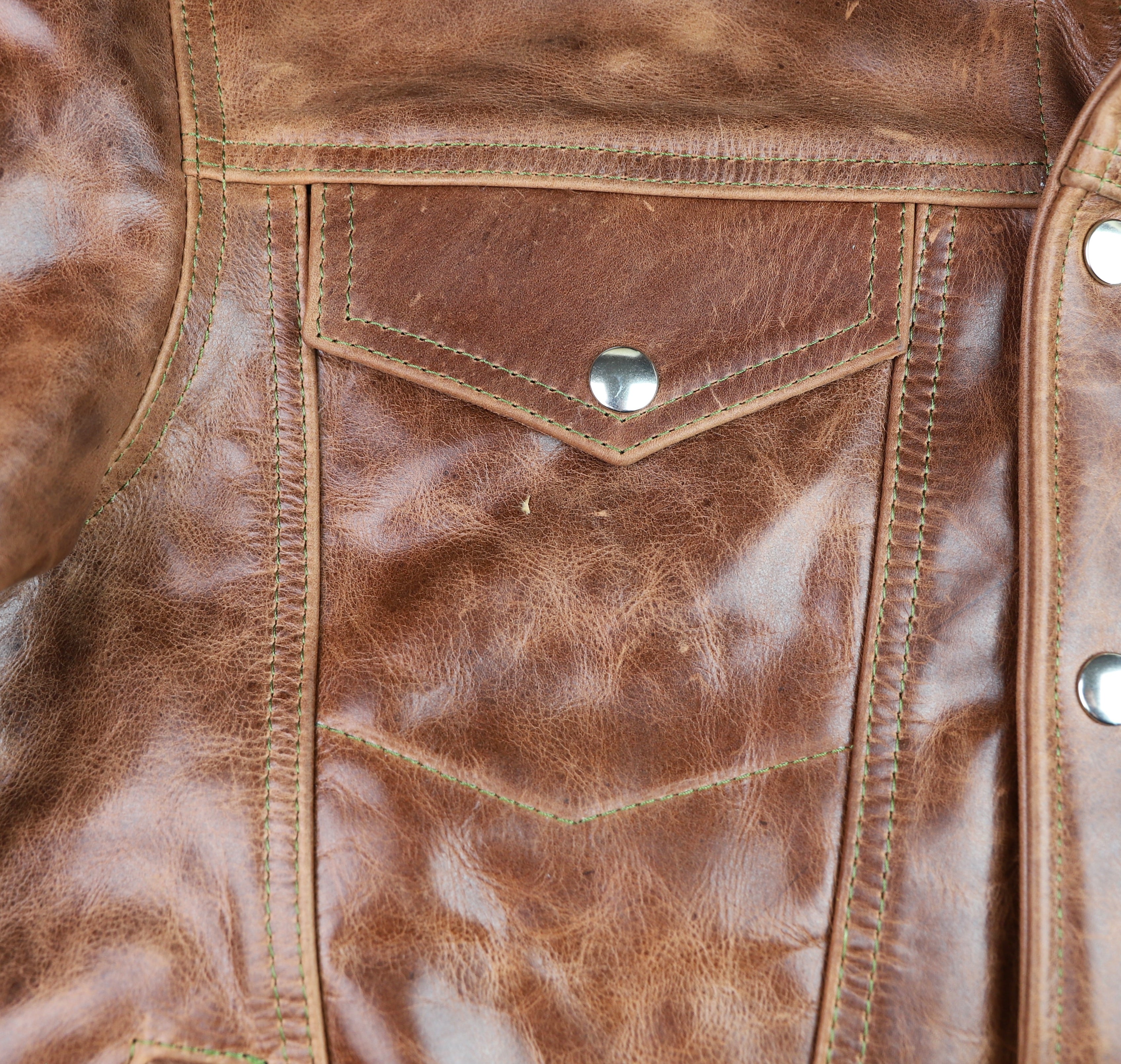 Vanson Maverick II, Whiskey Roma Cowhide, size 40