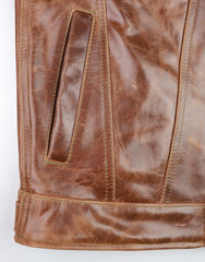 Vanson Maverick II, Whiskey Roma Cowhide, size 40