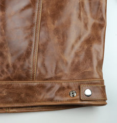 Vanson Maverick II, Whiskey Roma Cowhide, size 40