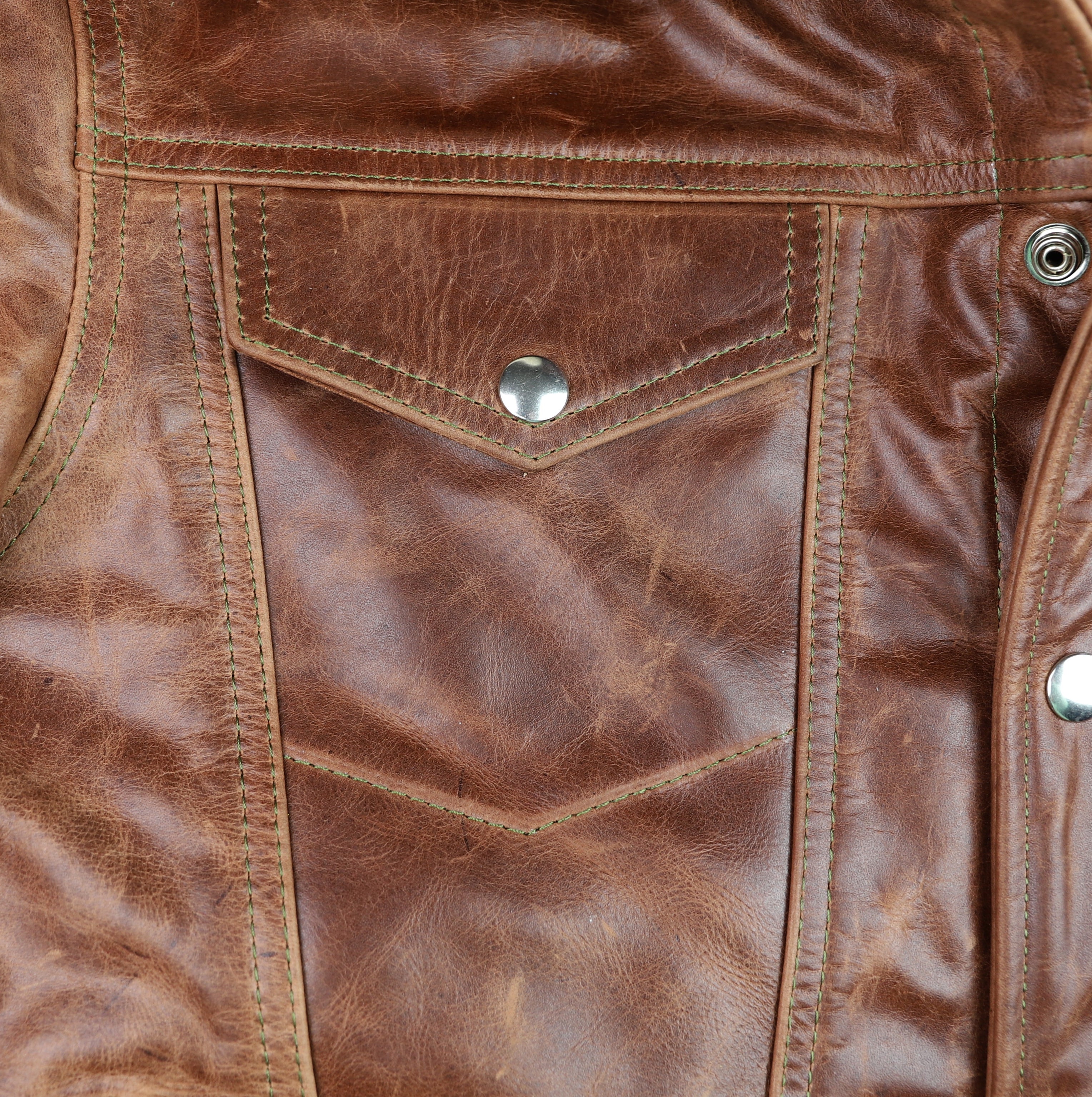 Vanson Maverick II, Whiskey Roma Cowhide, size 44