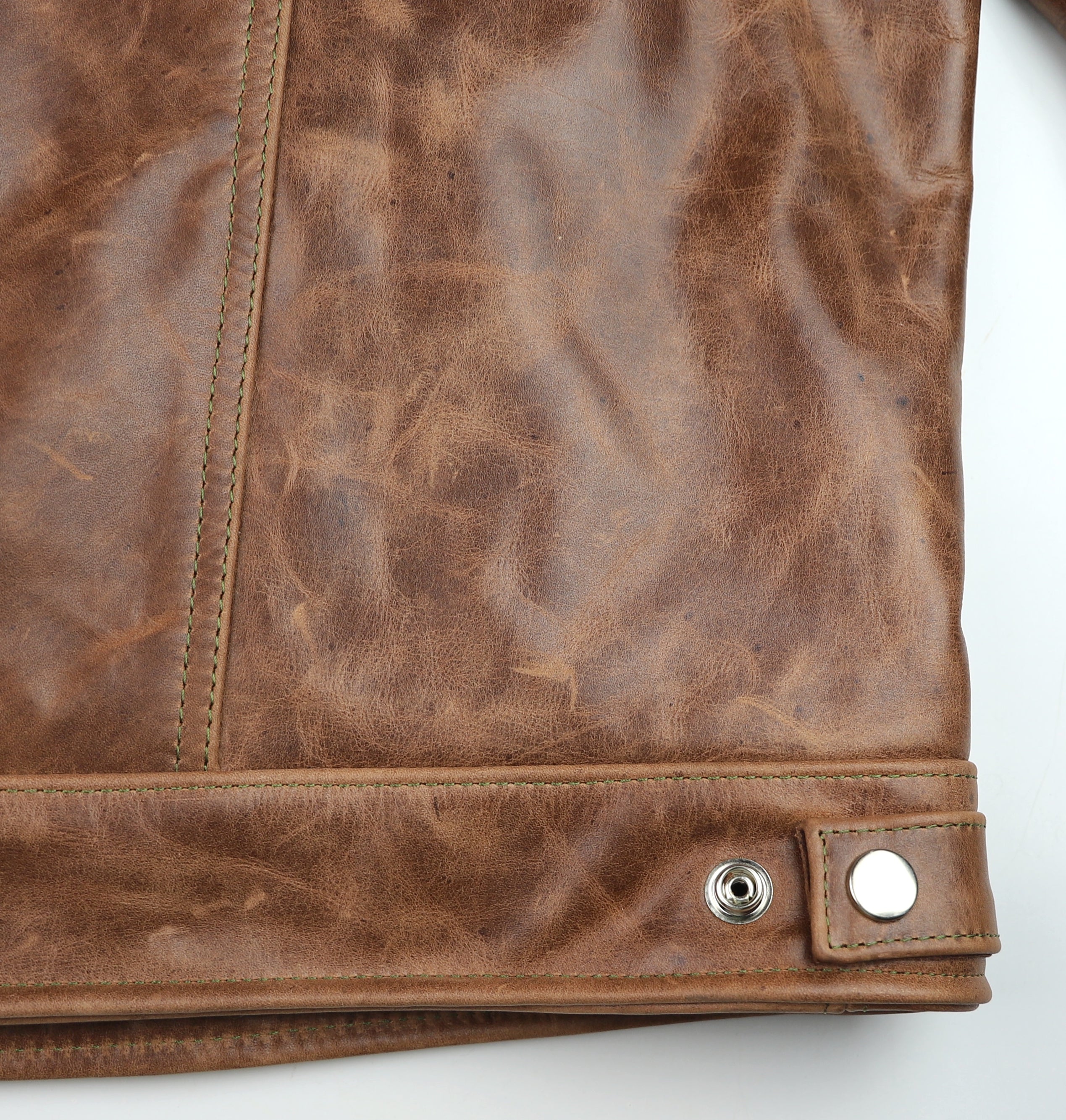 Vanson Maverick II, Whiskey Roma Cowhide, size 46