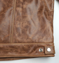 Vanson Maverick II, Whiskey Roma Cowhide, size 46