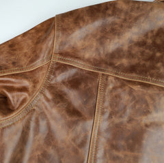 Vanson Maverick II, Whiskey Roma Cowhide, size 46