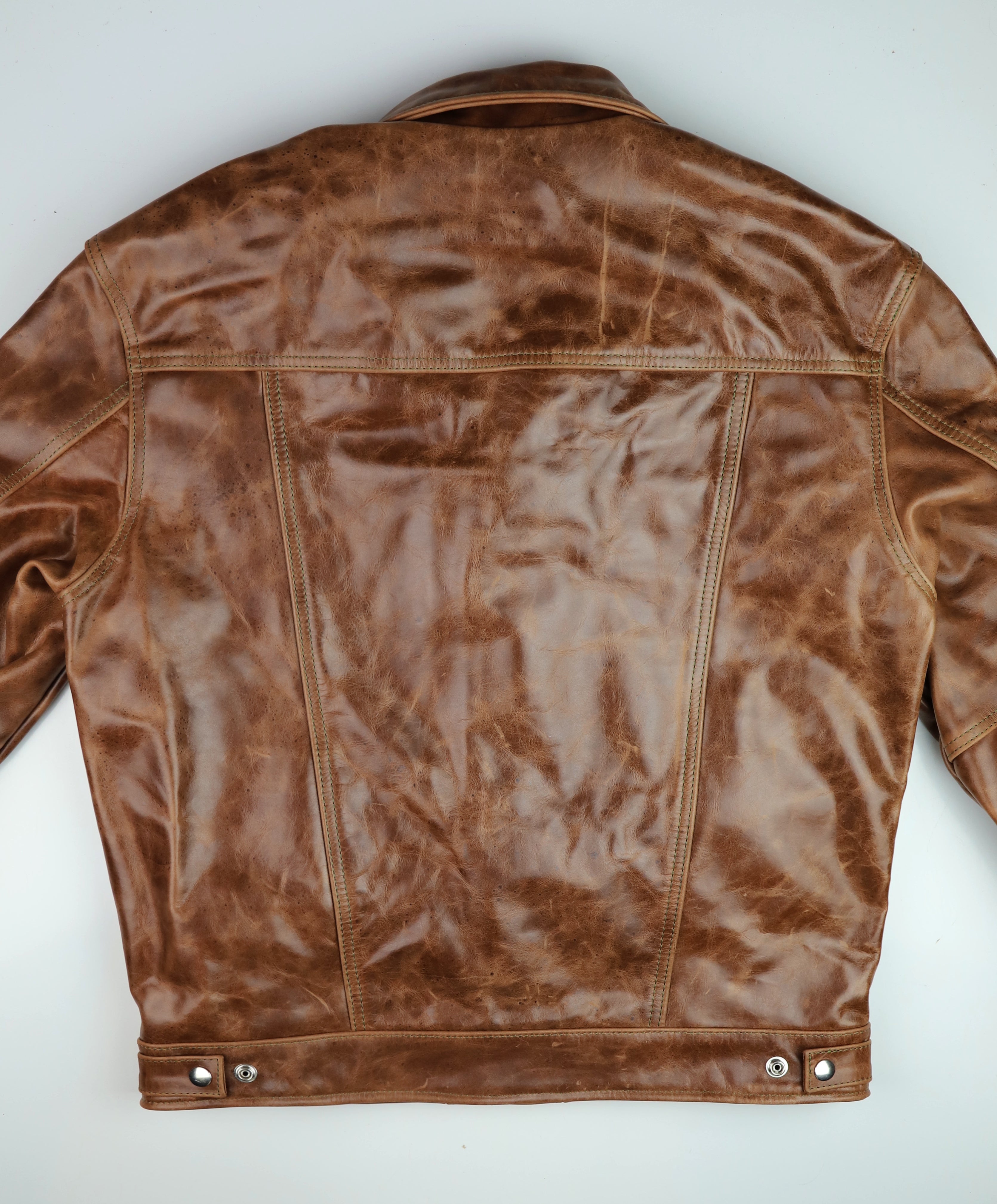 Vanson Maverick II, Whiskey Roma Cowhide, size 40
