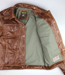 Vanson Maverick II, Whiskey Roma Cowhide, size 40