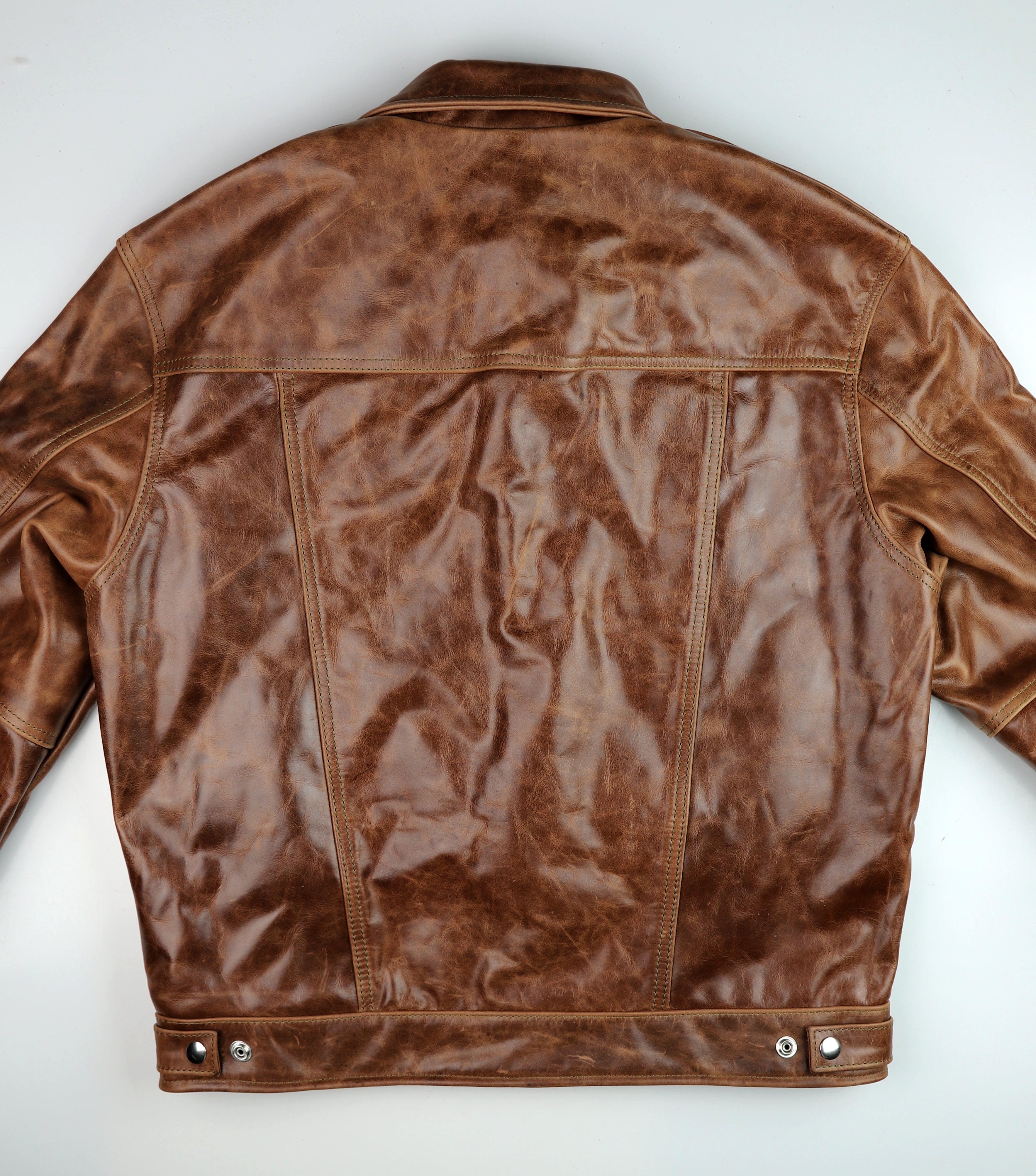 Vanson Maverick II, Whiskey Roma Cowhide, size 42