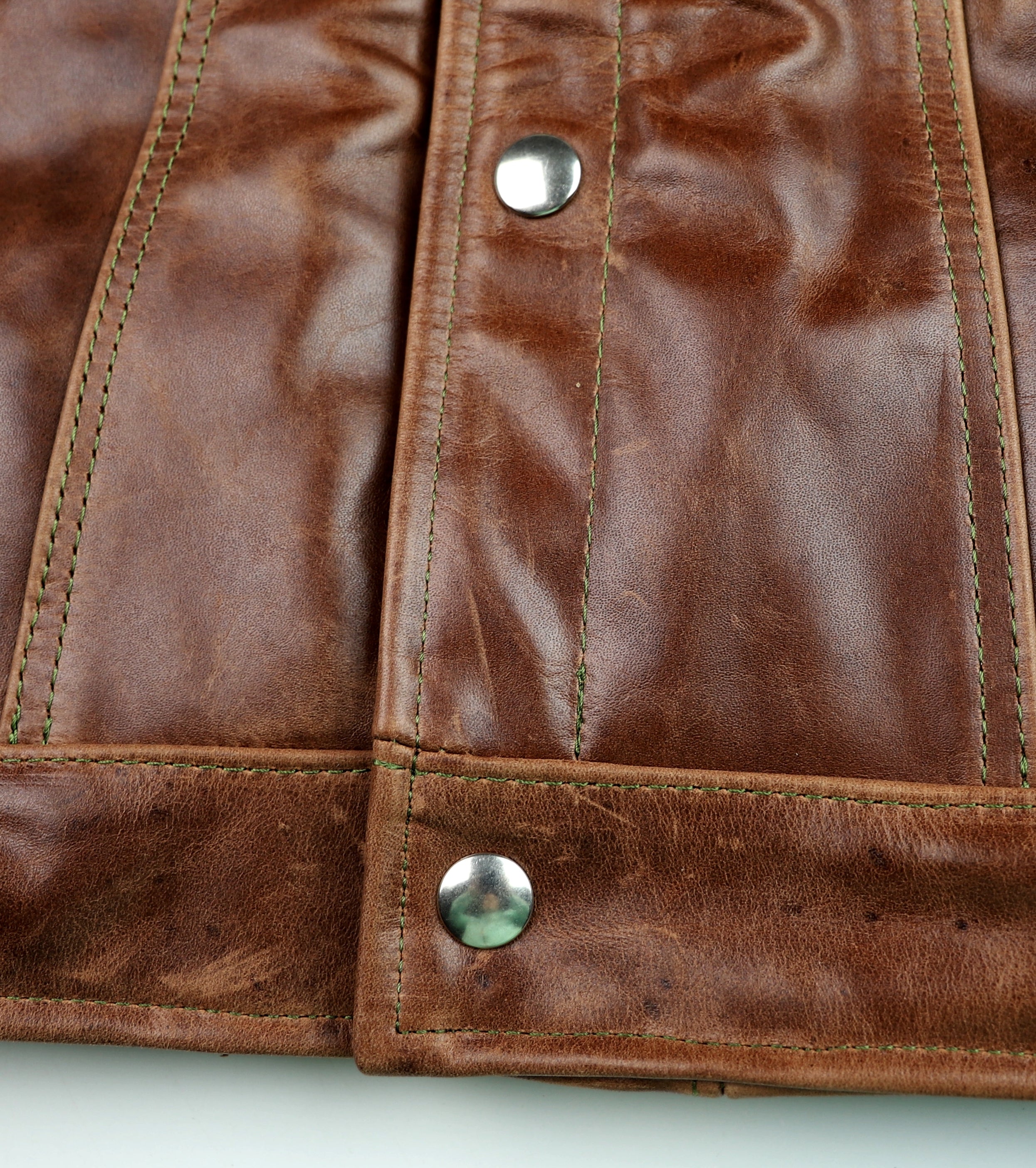 Vanson Maverick II, Whiskey Roma Cowhide, size 42