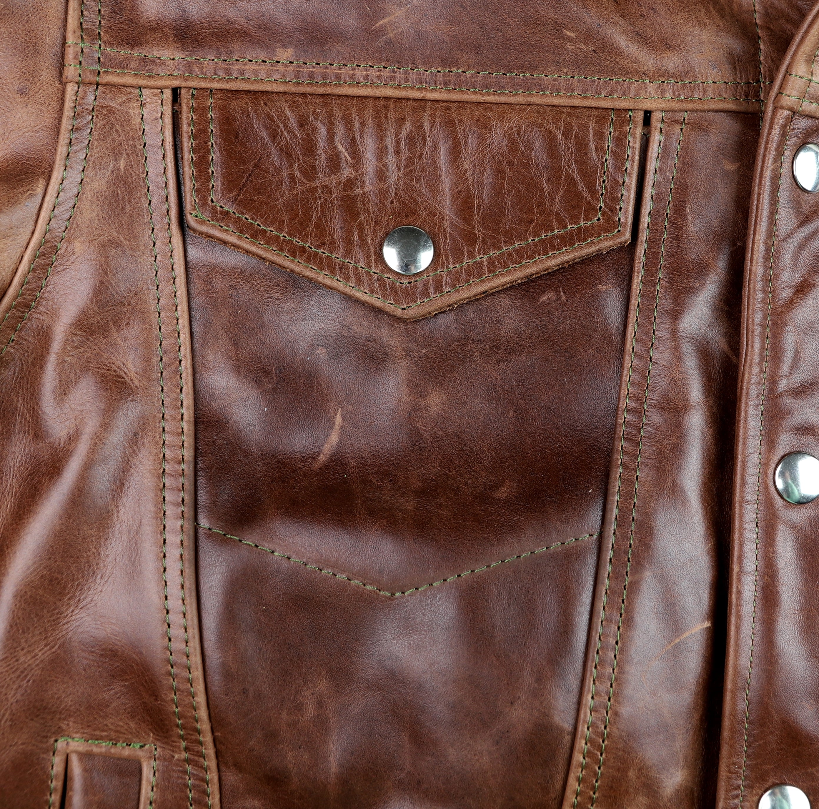 Vanson Maverick II, Whiskey Roma Cowhide, size 42