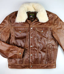 Vanson Maverick II, Whiskey Roma Cowhide, size 42