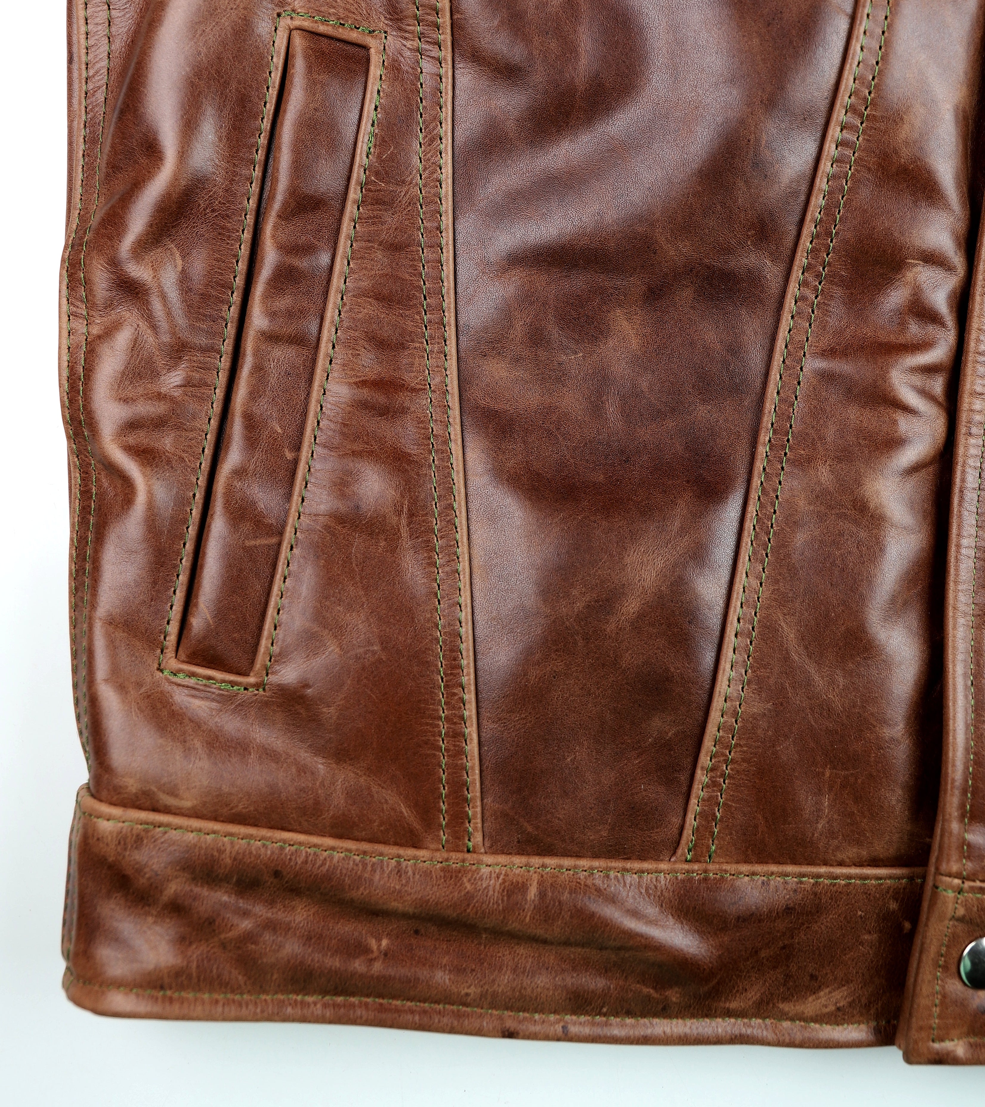 Vanson Maverick II, Whiskey Roma Cowhide, size 42