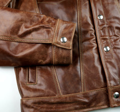 Vanson Maverick II, Whiskey Roma Cowhide, size 42